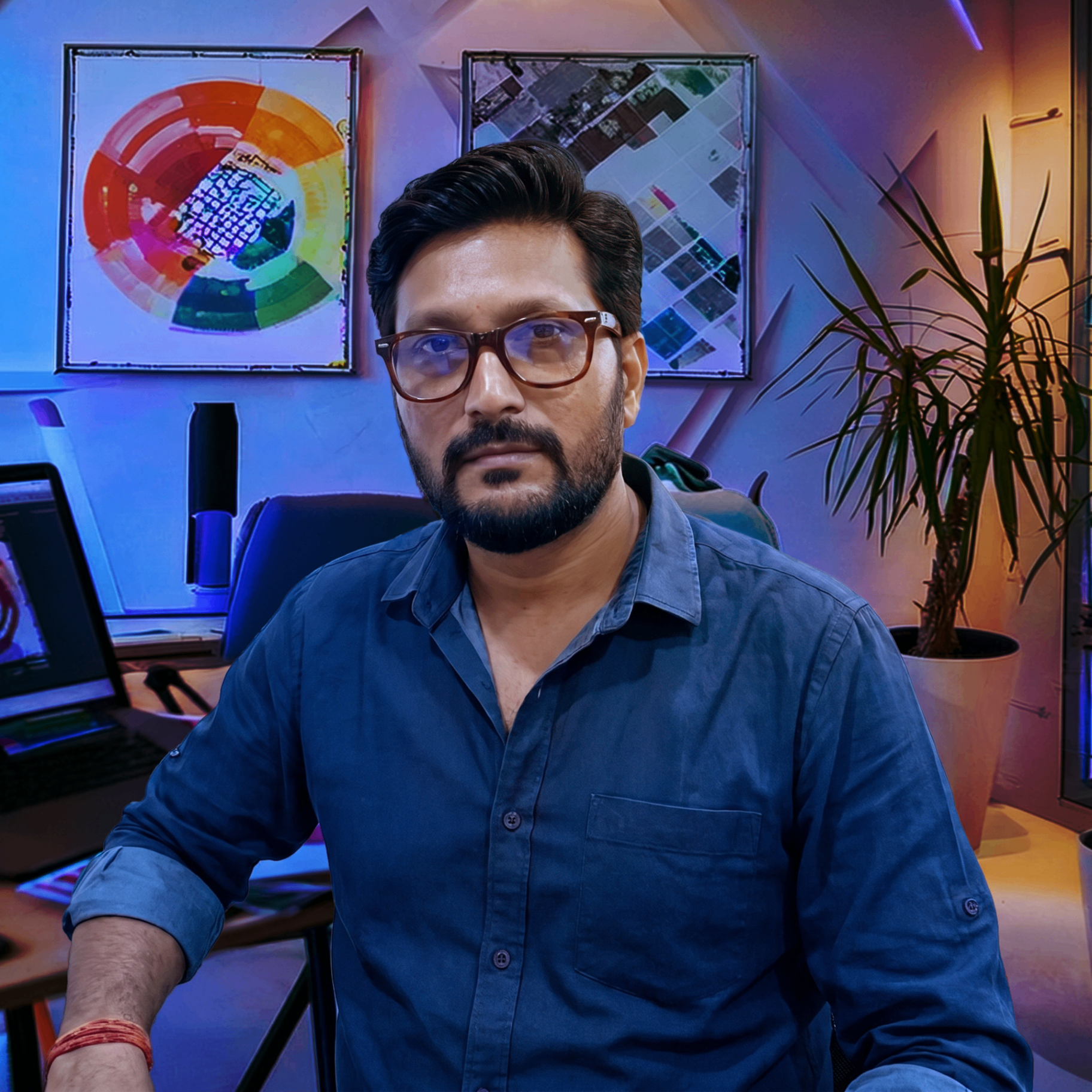 Portrait of Anjay Kumar